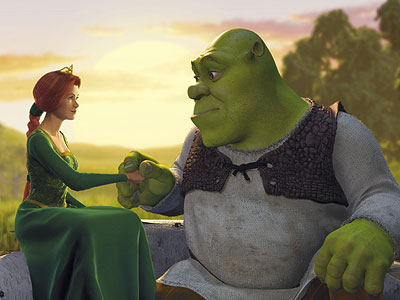 shrek and fiona